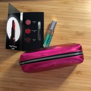 YSL pouch with  lip sampler Clean fragrance.